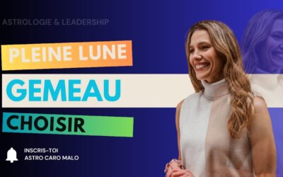 Pleine lune en Gémeaux : l’heure des choix