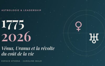 1775 et 2026 : Vénus, Uranus et la révolte du coût de la vie